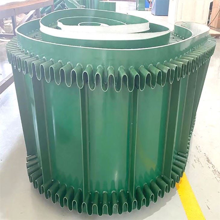 Corrugated Sidewall Conveyor Belt For Incline Conveyor