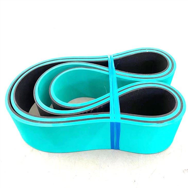 Green Rubber Paper Feeding Belt For Folder Fluer