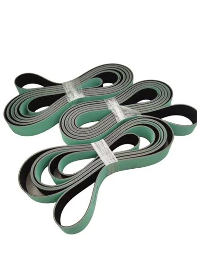 Nastro trasportatore in nylon verde